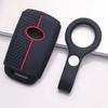 Key Fob Cover for Hyundai with Keychain Anti-Scratch Guard Shockproof Protection Soft Grip Texture Responsive Button Touch Dust Resistant Cover