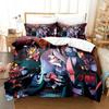 Anime Helluva Blitzo Boss Bedding Set Duvet Cover Bed Set Quilt Cover Pillowcase Comforter king Queen Size Boys Adult