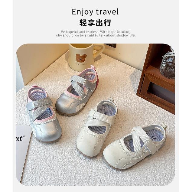 Girls' Ballet-Style German Training Shoes, New Spring/Summer Mary Jane Sneakers for Girls, Princess Shallow-Soled Baby Sandals