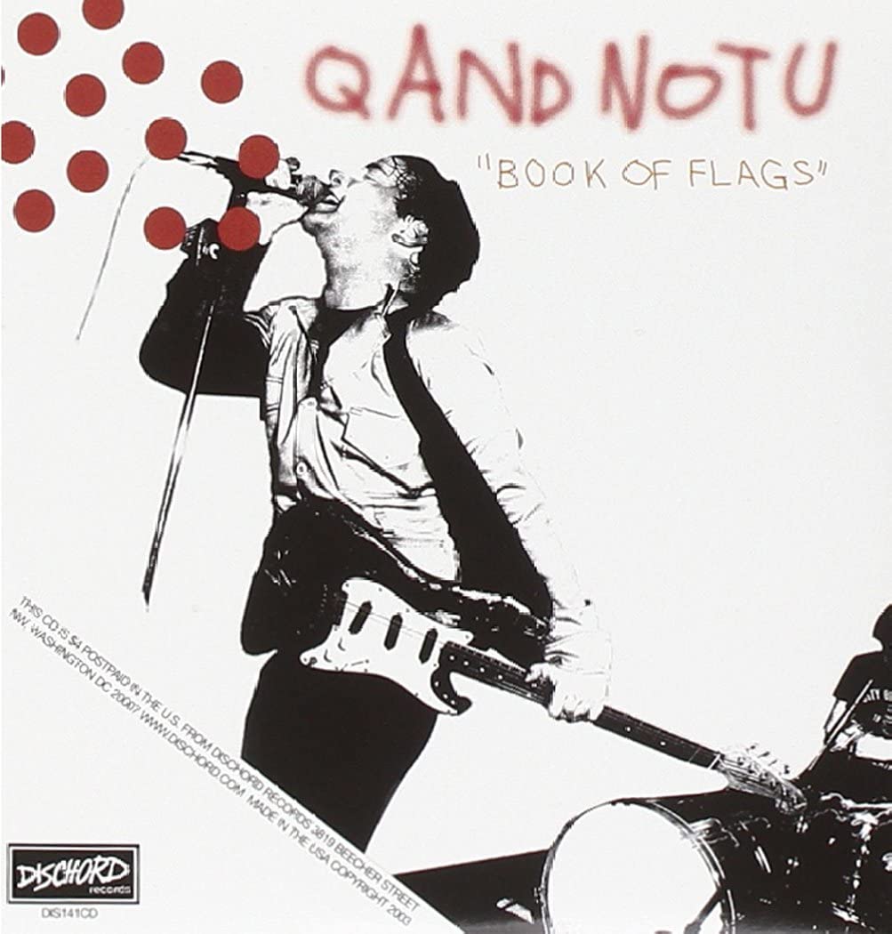 

CD Q & NOT U - Книга флагов DIS141CD Dischord Record 2003 США Рок Б/У