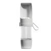 Dog Water Bottle with Food Dispenser Drinking Bowl for Outdoor Walking Travel Foldable Drinking Bottle Food Container
