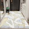 Nordic Style Floor Mat Door Mat Home Bedroom Living Room Bathroom Non-slip Absorbent Machine Washable Carpet Mat