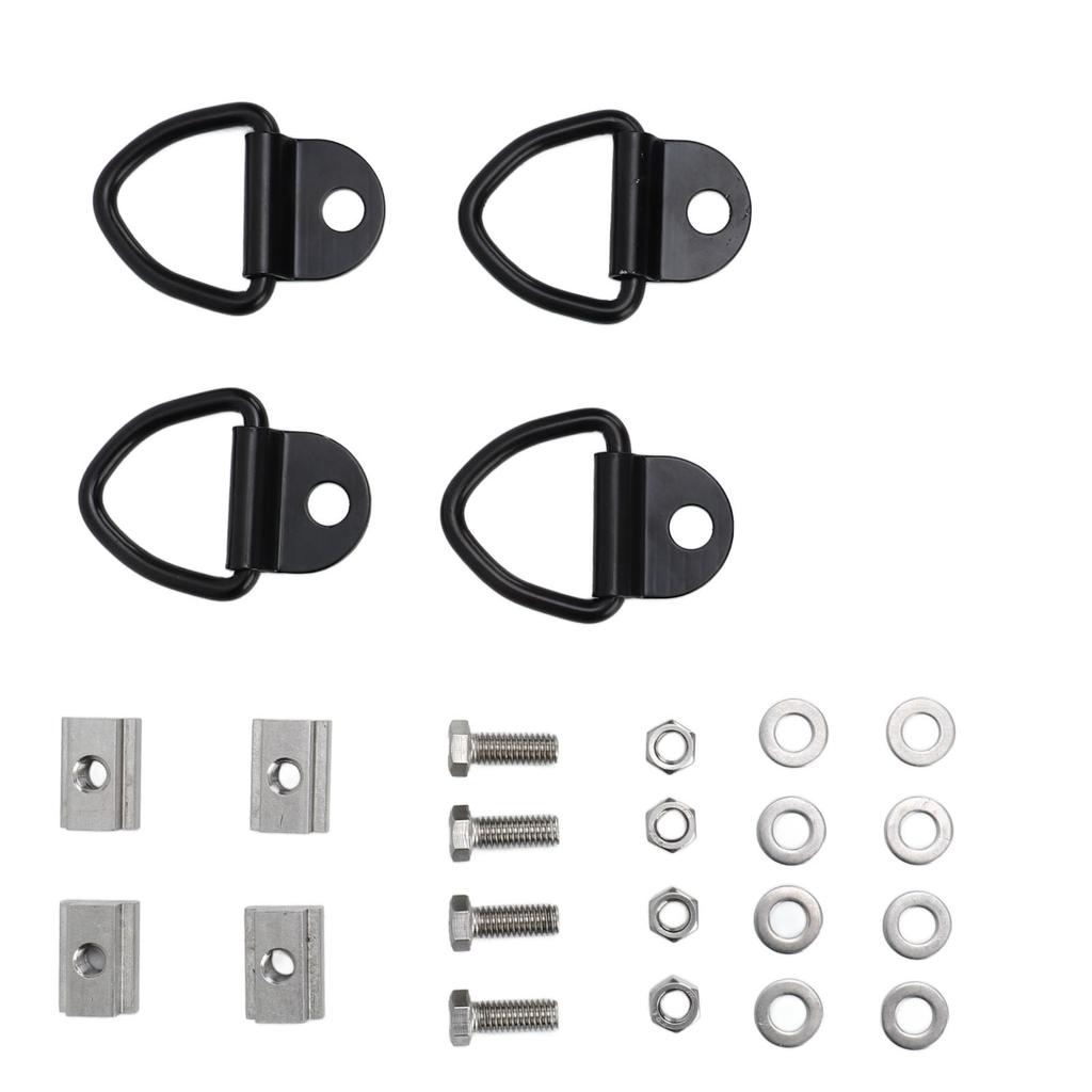 T Slot Nuts Metal Lightweight Compact Drive Machine Screws Bolts Fit for Pickup Trucks Bed Rails