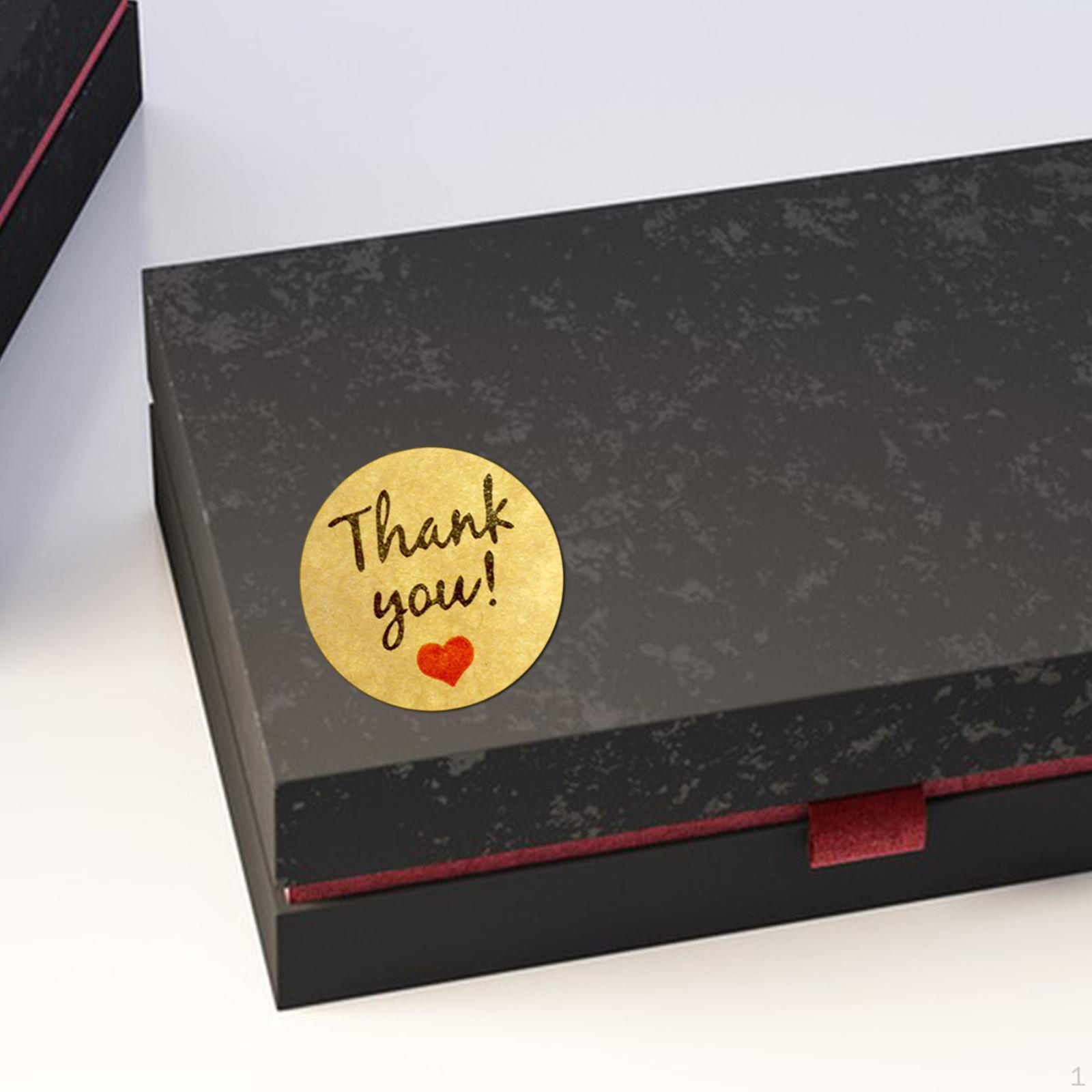 

500 шт. Наклейки с благодарностью, конверты, запечатанные бирки для малого бизнеса на день рождения Style B