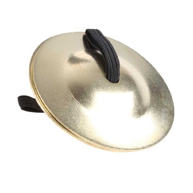 1 Paar Mini-Becken für Kinder Fingerbecken Bauchtanz Kupfer-Fingerbecken