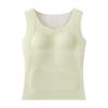 Girls' Seamless Autumn/Winter Mulberry Silk Bra Vest with Chest Pad