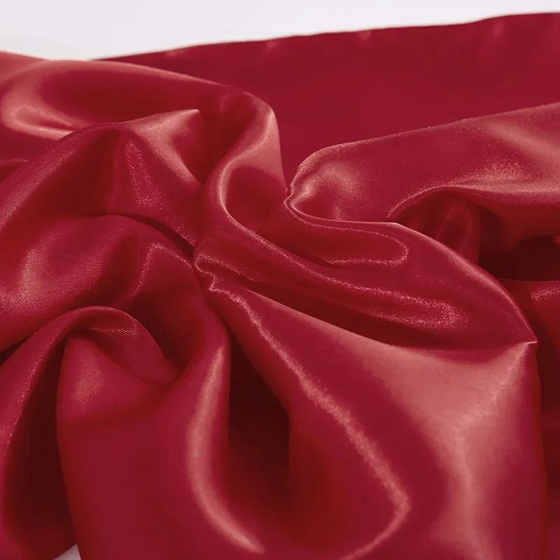 Imitated Silk Solid Color Cushion Cover with Zipper Breathable Smooth Pillowcase Home Decor for Sofa Chair 40/45/50/30x50/60cm