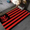 Flamengo Football Club Flag Print Area Rug Non‑Slip Floor Mat Home Living Room Decor