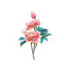 Spilla Fiore Delicato Peonia Fine Pietra Preziosa Stile Cinese Smalto Colore Accessori Cheongsam Hanfu Spille di Lusso Per Donne PD1974