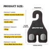 Car Headrest Hook Back Seat Hanger Wallet Purse Shopping Bag For Mercedes Benz AMG W204 W205 W203 W211 W201 W210 W108 W124 W126