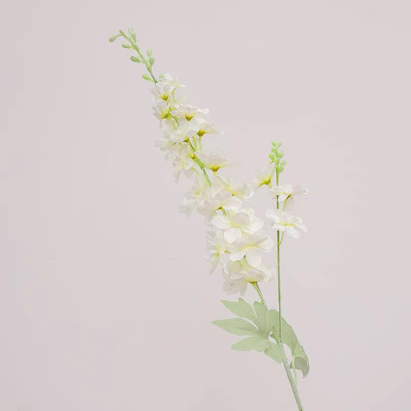 83Cm Flocking Delphinium Artificial Flower Branch Home Decoration Fetionzi Fake Flower Wedding Decor Banquet Photography Props