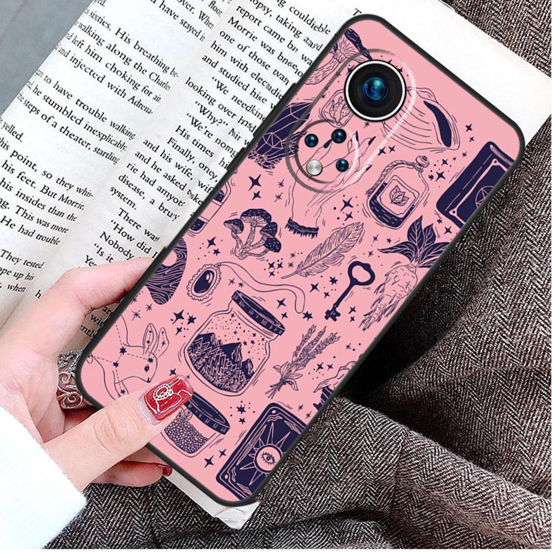 

Девчачий Пастельный Ведьма Гот Уиджи Чехол Для Honor Magic 5 6 7 8 Pro Honor Win RT X9d X9c X9b X9a X8c X8b 50 70 90 400 200 Lite Honor X8c