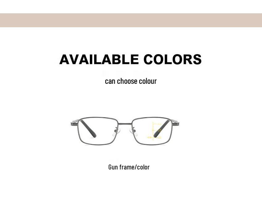 High-End Bifocal Reading Glasses: Anti-Blue Light, Unisex, For Near & Far Vision