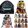 Stylish Anime Naruto Book Bag With Durable Design And Adjustable Shoulder Straps