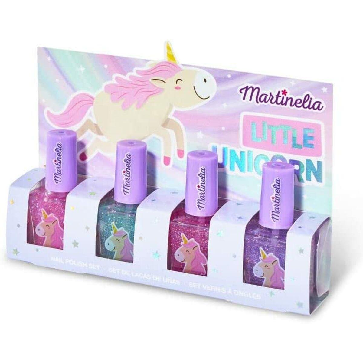

Набор разноцветных лаков для ногтей Martinelia Little Unicorn, 4 шт.