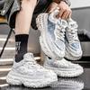 Fashion Niche Designed Casual Thick Soled Men's Shoes 2025 Autumn Low Top Comfortable Versatile Fashion Trend Non Slip Platform sneakers