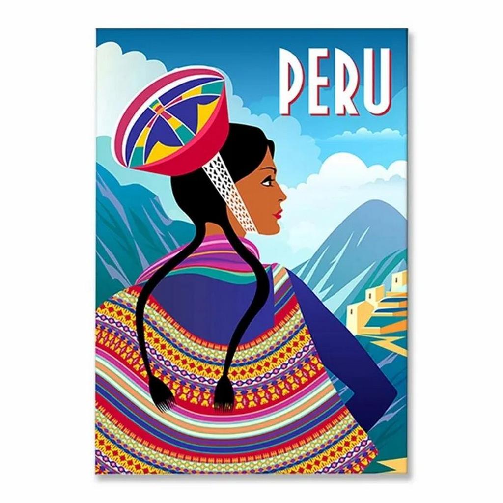 Metal Tin Signs City View Landscape Wall Decoration Plaque Vintage Poster Iron Painting for Man Cave Home Cafe Garden Club Bar