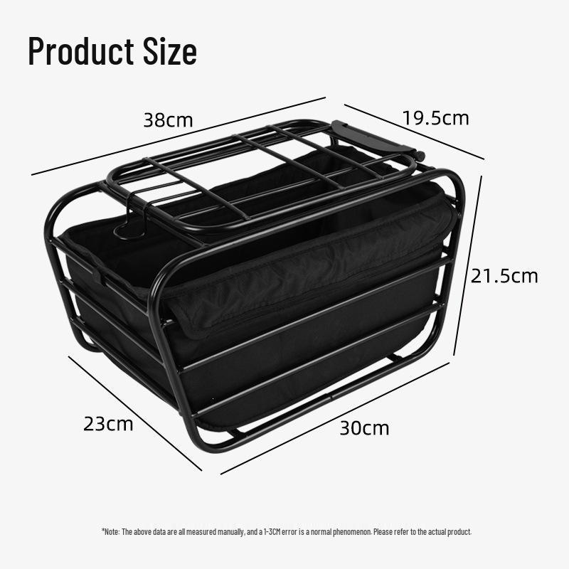 Extra Large Dog Carrier Rear Bike Basket for Single Pet