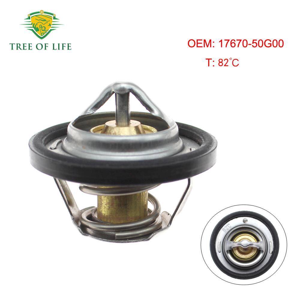 Engine Coolant Thermostat For SUZUKI SWIFT SUBARU JUSTY NISSAN MICRA 17670 50G00 21200-KA050 17670-76G00 17670-50G00 17670-50G00