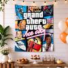 Gta Boho Wall Tapestry Retro Boho Ideal for Bedroom Studio Wall Dorm Wall Year-Round Vintage Wall Art Perfect Gift for Dorm Roommate