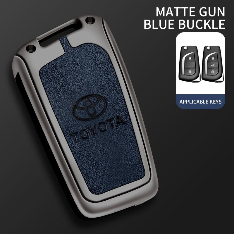 Car Remote Key Cover Case Shell Fob For Toyota Auris Corolla Avensis Verso Yaris Aygo Scion TC IM Camry RAV4 Forturner Hilux