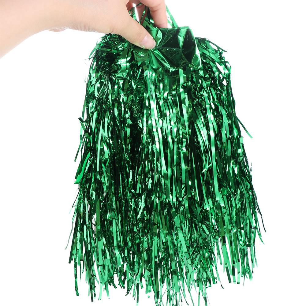 Glitter Halloween Colored Wig Funny Shiny Party Wig Short Foil Tinsel Wigs