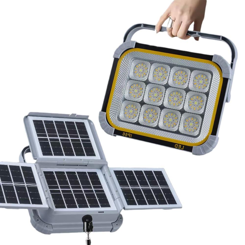 Solar-Ultrahelle Wasserdichte Wiederaufladbare Outdoor-Flutlichtleuchte