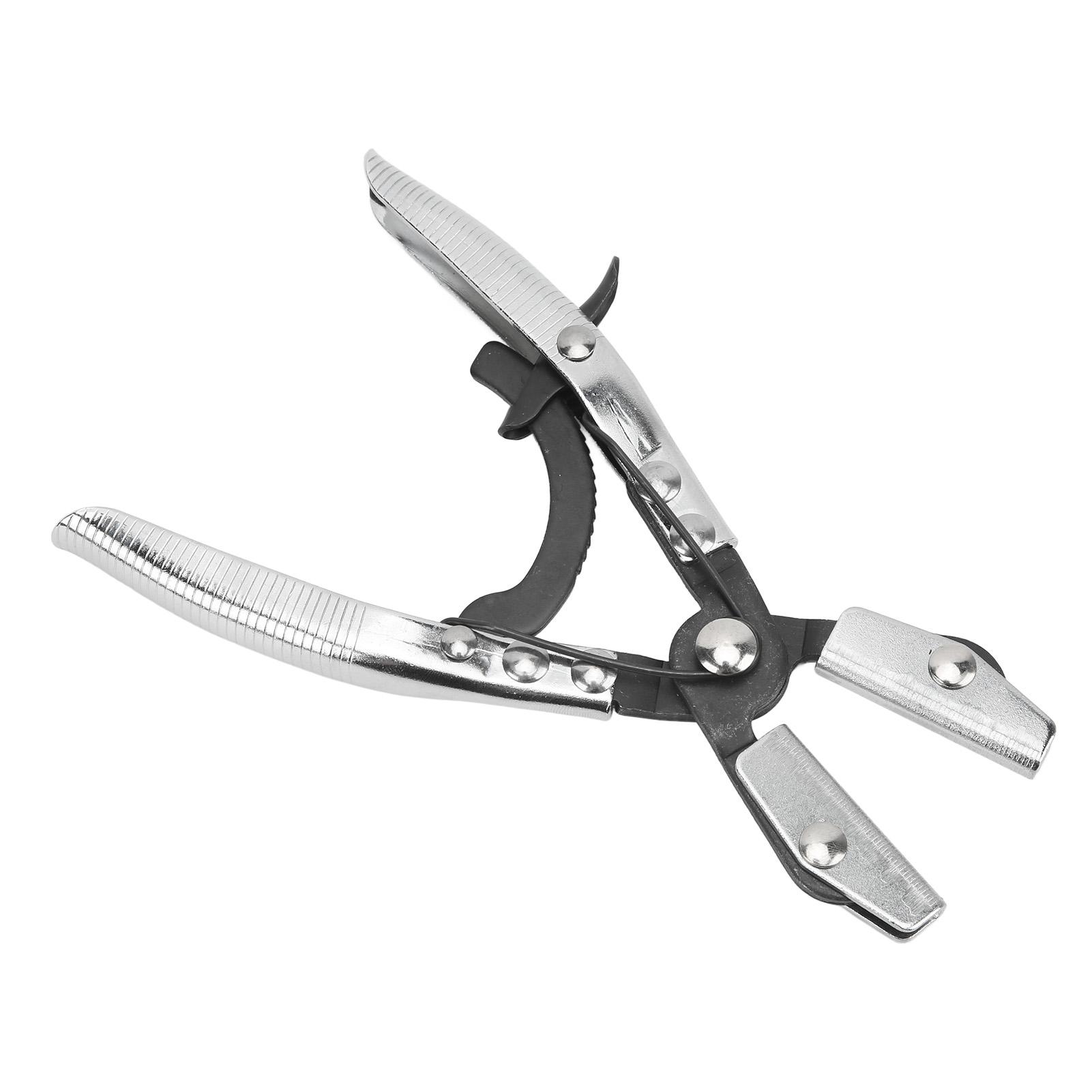 

Плоскогубцы для зажима шланга, поворотные универсальные губки с храповым механизмом для автомобильных радиаторов, тормозных трубок охлаждающей жидкости 8 Inch