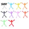 Interactive Toys for Family 10Pcs Magnetic Stick Figure Fidget Toy, Bendable Magnet Matchman Fridge Portable Home Note Photo Holder, Stress