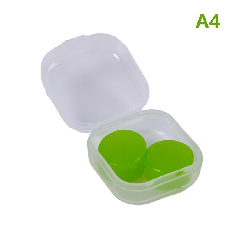 2 Pezzi Tappi per Orecchie in Silicone Riutilizzabili Tappi per Orecchie in Cera di Silicone Tappi per Orecchie Modellabili per Nuoto Riduzione del Rumore Cancellazione Protezione per il Sonno