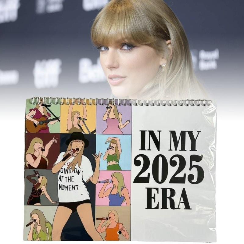 Swift Music Taylor Lyrics 2025 Calendar Desktop Living Room Bedroom Decoration