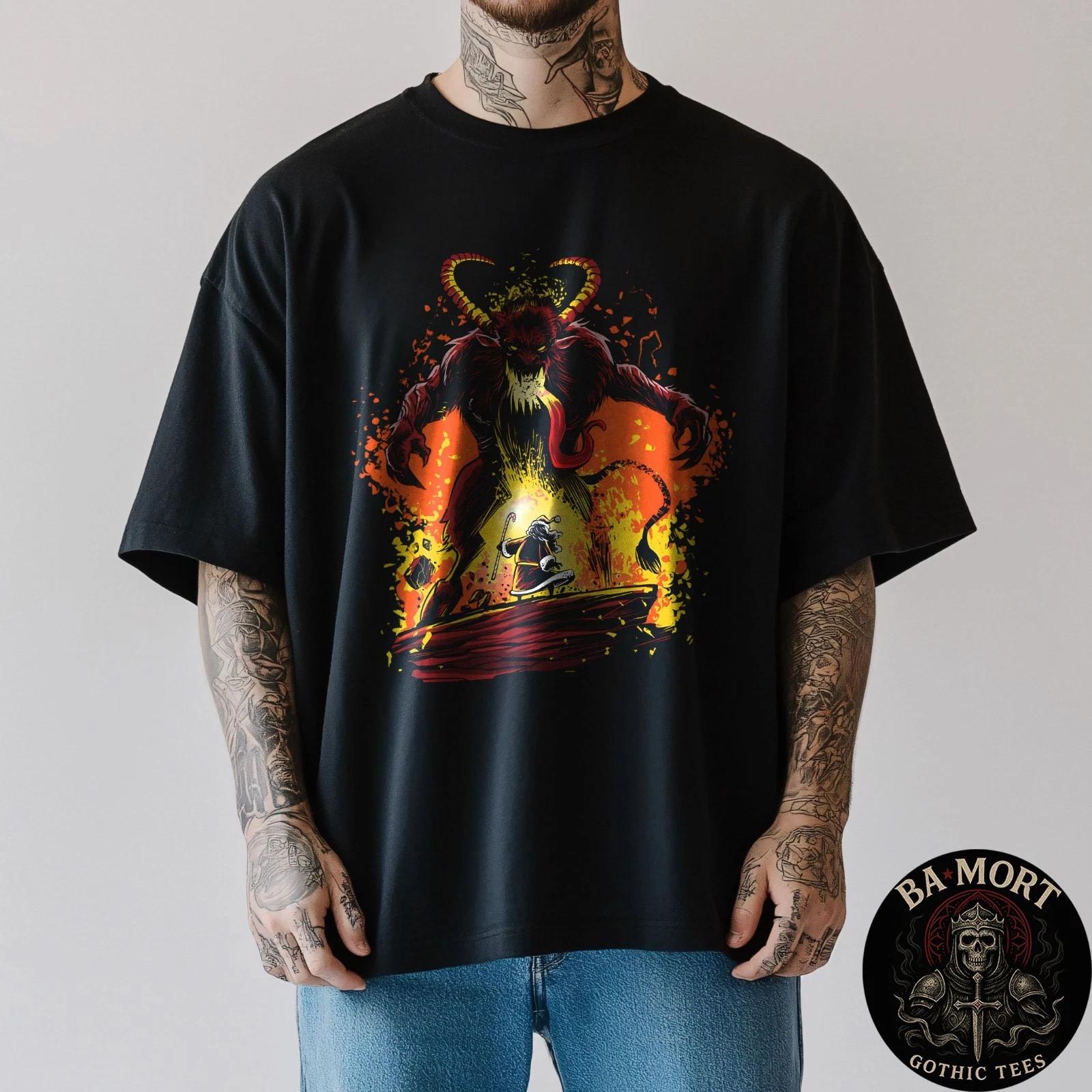 You Shall Not Pass Krampus T-Shirt XL