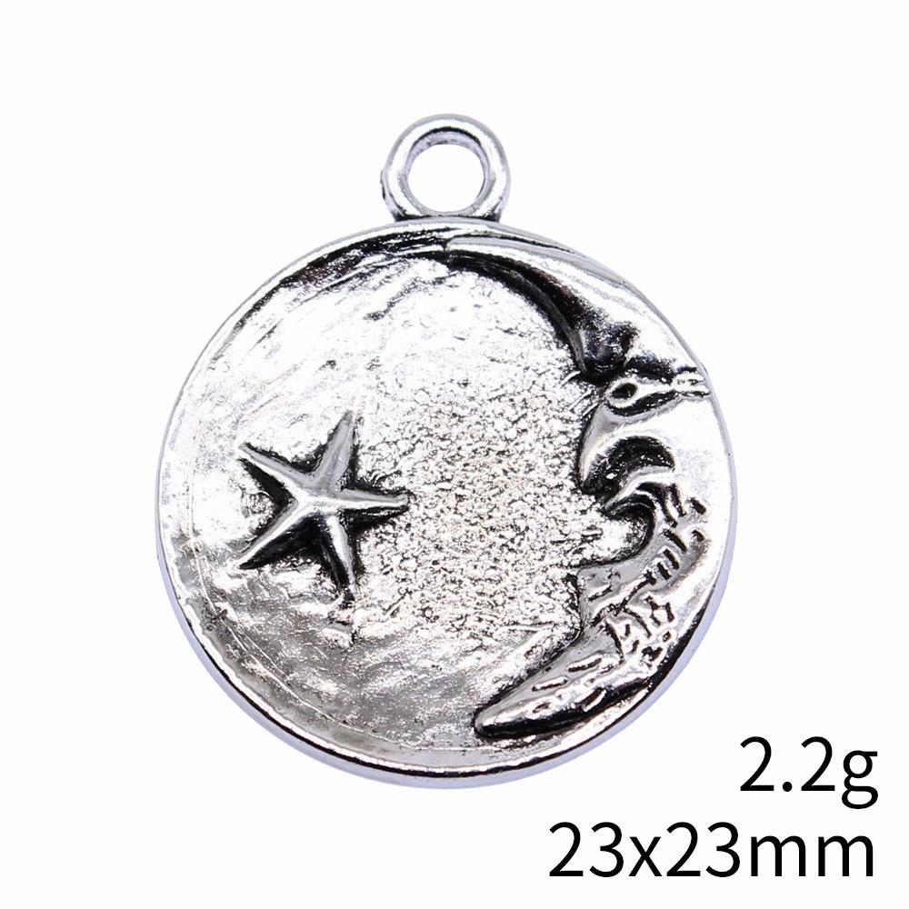 Wedding Anniversary Charms Bag Sun Moon Charms Pendant Items Pendant Set