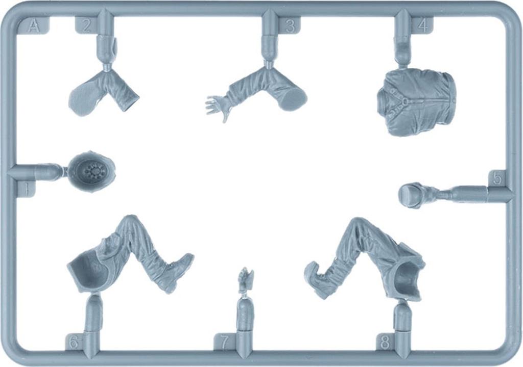 MiniArt Scale German Elite Riflemen Plastic Model Kit MA35467 1/35 (4-Piece Set)