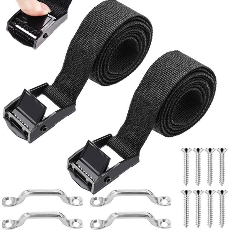 "Stainless Steel 304 Adjustable Tension Buckle and Binding Plate for Marine Yacht Accessories."