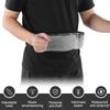 Sports Waist Bag Multifunction Outdoor Waterproof Largecapacity Belt Bag Running(Black   Size)
