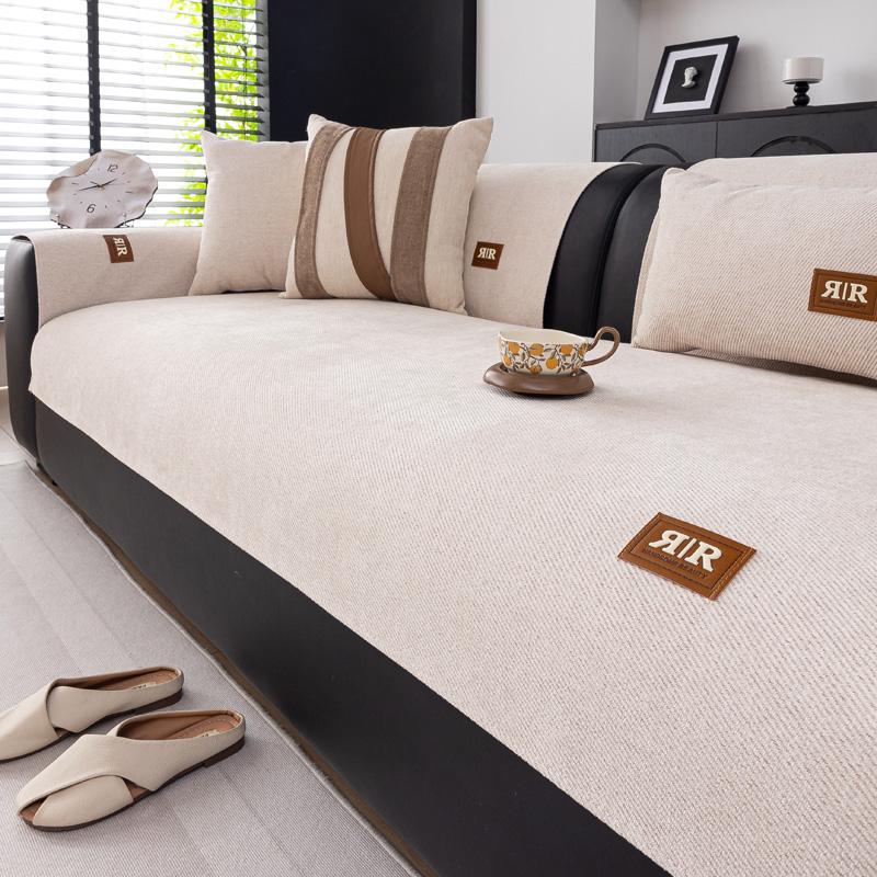 

Подушка для дивана однотонная с высоким чувством стиля, универсальная для четырех сезонов, цельная, для прямого ряда, комбинированная, чехол для подушки дивана, ткань 70x70cm белый