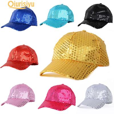 women's sequin baseball cap