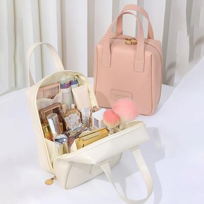Reismake-uptas Grote capaciteit Handige metalen ritssluiting Draagbare cosmetische organizer voor damesaccessoires