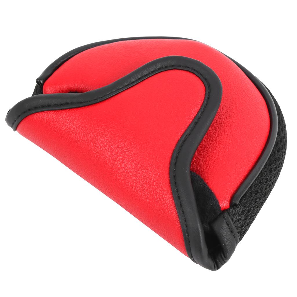 Putter Covers Headcover Semicircle PU Leather Guard Waterproof Accessory