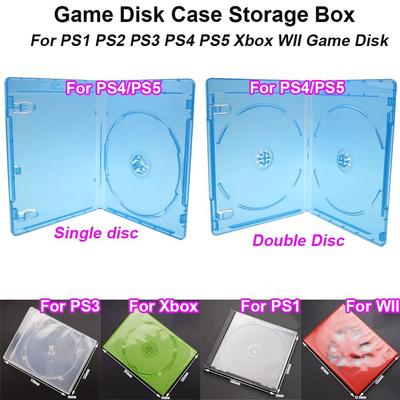 1pcs Replacement Accessory CD Game Protective Box Game Disk Holder for PS1 PS2 PS3 PS4 PS5 Xbox WII