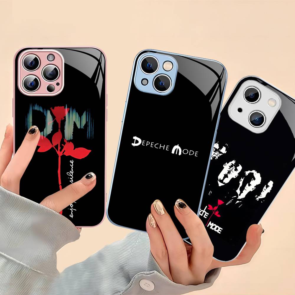 Rock D-Depeche Cool Mode For IPhone 14 13 12 Mini 11 Pro XS Max X XR 14 Plus Tempered Glass Cover