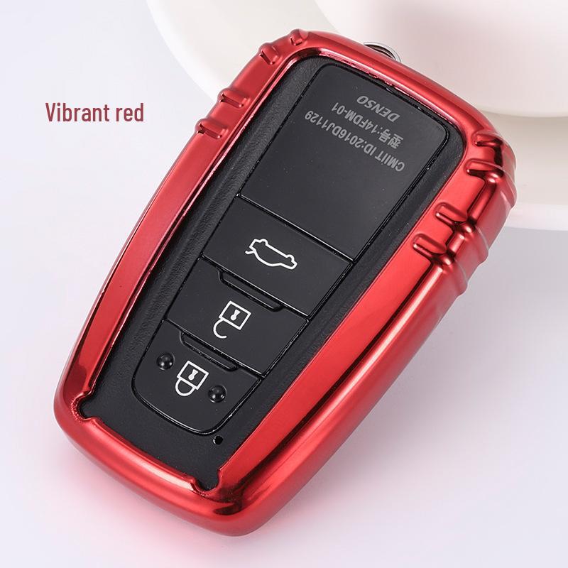 TPU Car Key Cover for Toyota Camry, CHR, IZOA, Prado 2700