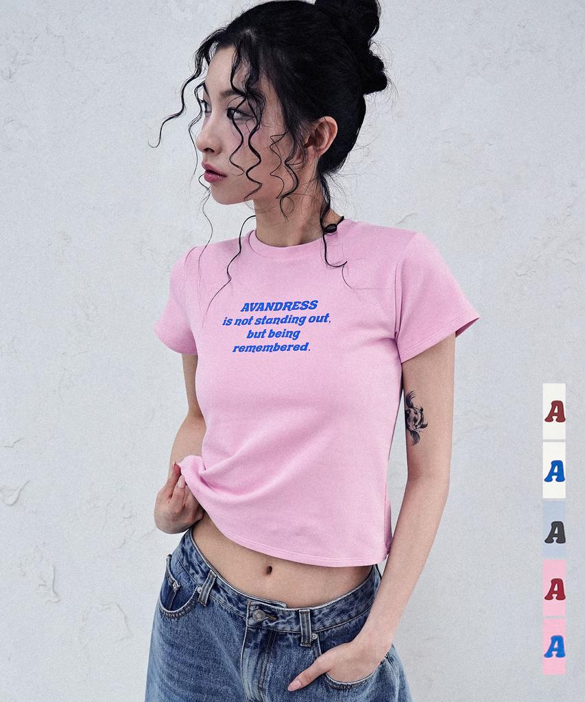 AVANDRESS Rizz Crop T-Shirt - 5Col