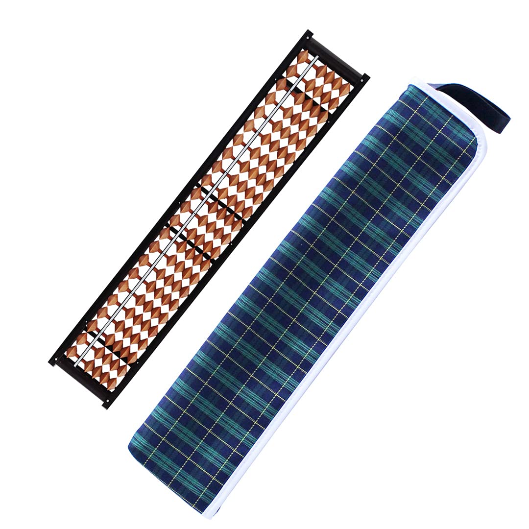 

Tomoe Abacus with Case, Green Case, 4 Beads, 23 Digits, FG3351