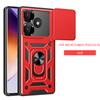 For Xiaomi Poco F6 Case Poco F6 Cover poco f6 Magnetic Ring Holder Armor Phone Case Slide Camera Protect Back Cover
