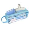 Transparent Large Capacity Pencil Bag Ins Style School Case Stationery Holder Waterproof Portable Pen Case Pencil Storage Bag