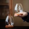 Candle Holder Glass Cover Decorations for Bedroom Farmhouses Candlesticks Decors