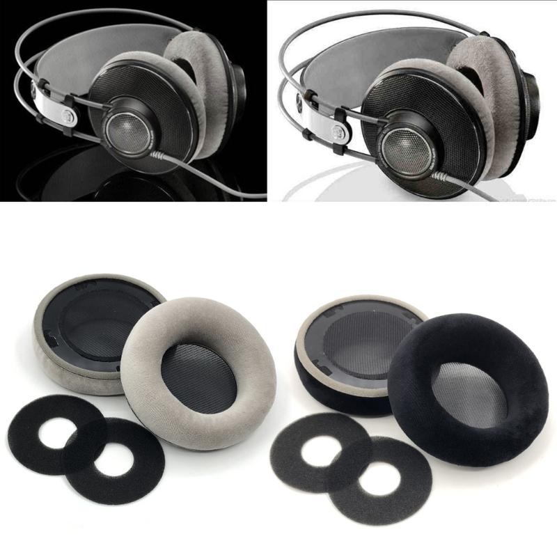 Qualified Repair Headset Sponge Earmuffs forAKG K601 K701 K702 Q701 702 K612 Headphone Isolate Noise Covers