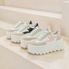 Casual shoes women's spring and summer 2025 platform women's shoes popular muffin shoes small color matching casual fashion versatile